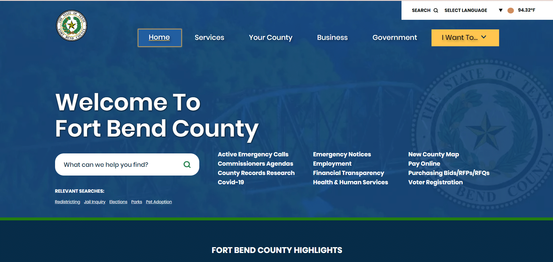 Fort Bend County Case Study eWay Corp