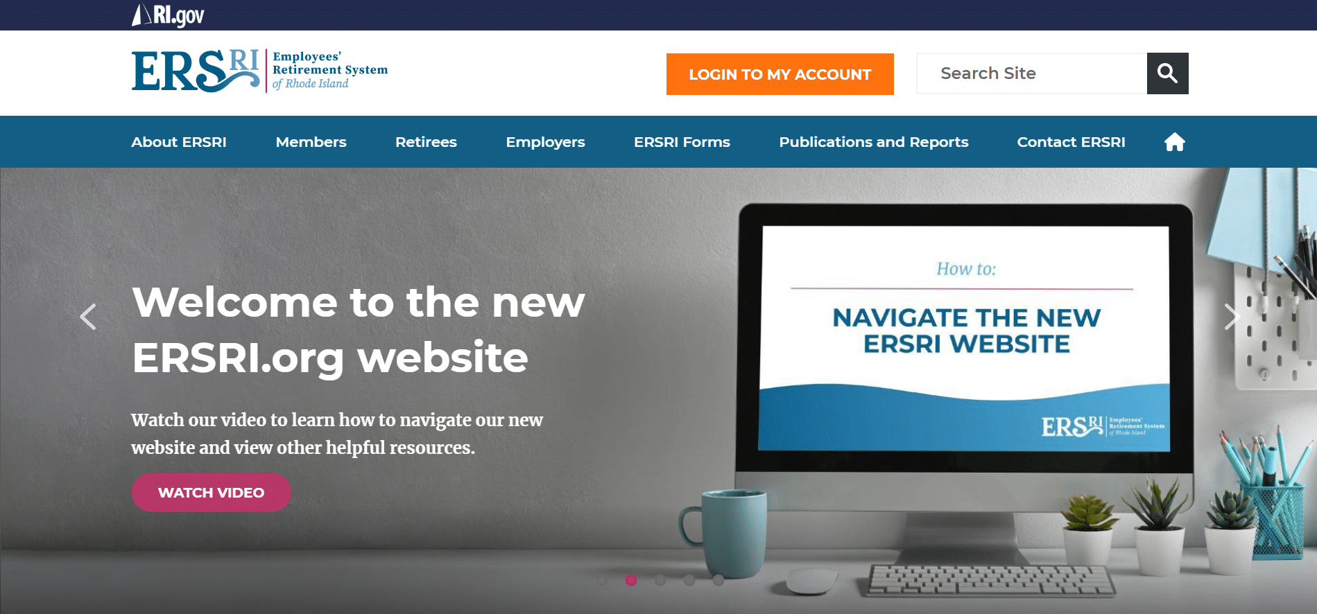 ERSRI Website Design & Development Case Study eWay Corp